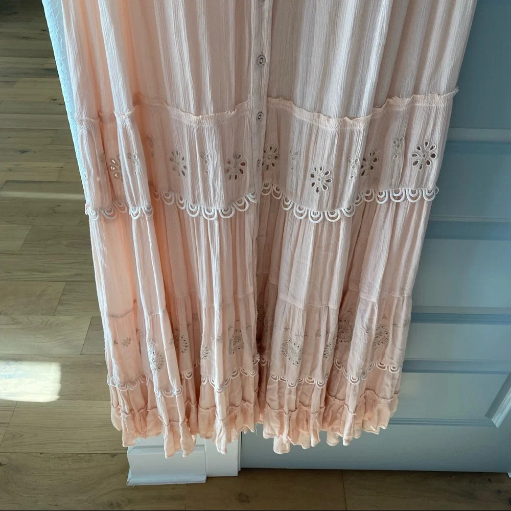 NWT Free People Pretty Cozy Maxi Dress Boho - Picture 14 of 15